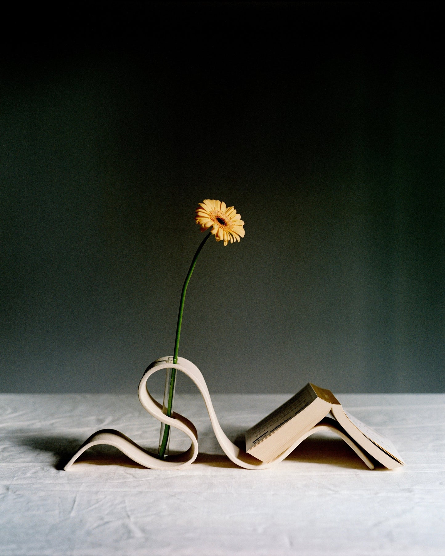 OFF WHITE RIBBON VASE