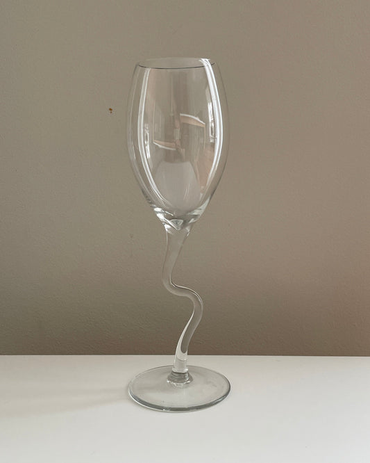 CHAMPAGNE WAVY GLASSES