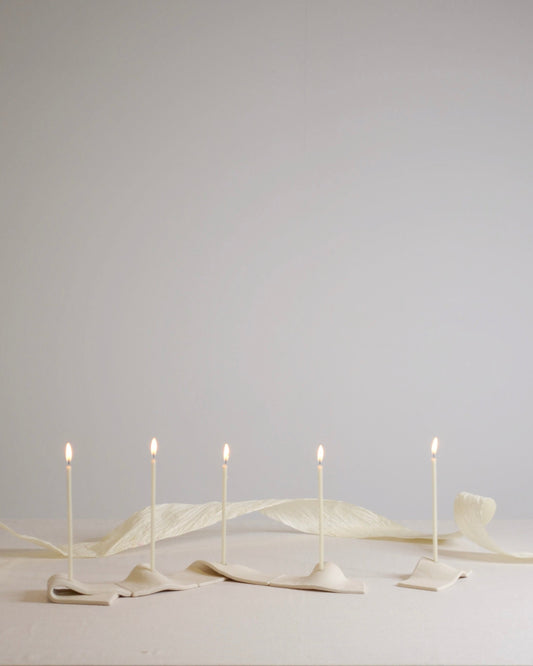 OFF WHITE GREAT COMPANY CANDLEHOLDER