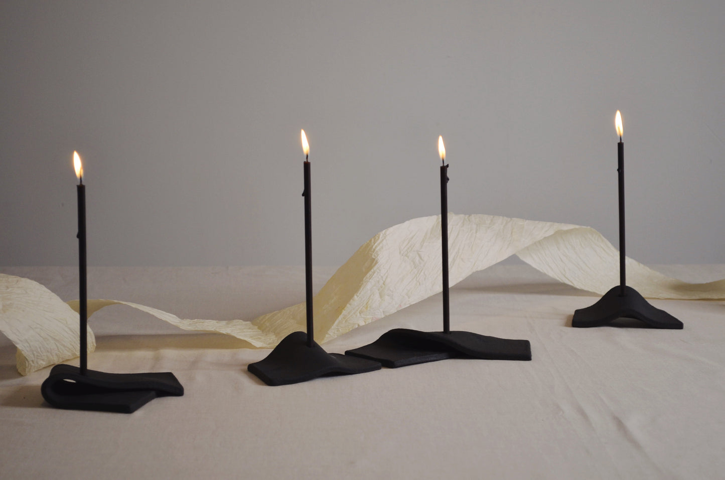 BLACK GREAT COMPANY CANDLEHOLDER