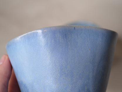 SKY BLUE TULIP MUG