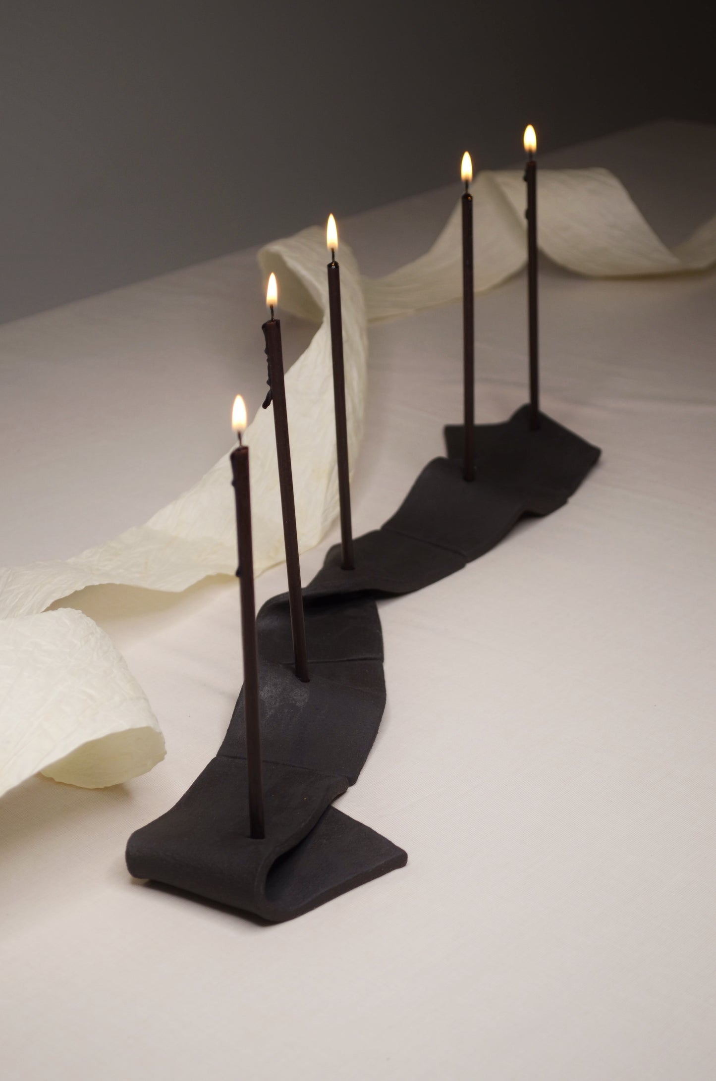 BLACK GREAT COMPANY CANDLEHOLDER