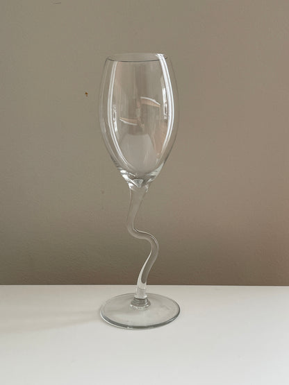 CHAMPAGNE WAVY GLASSES