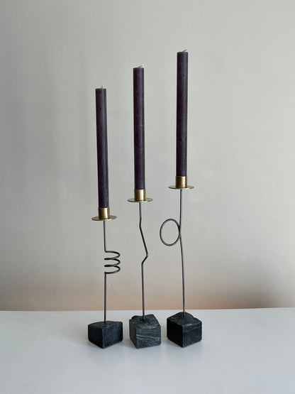 TRIO KRASEN CANDLEHOLDERS