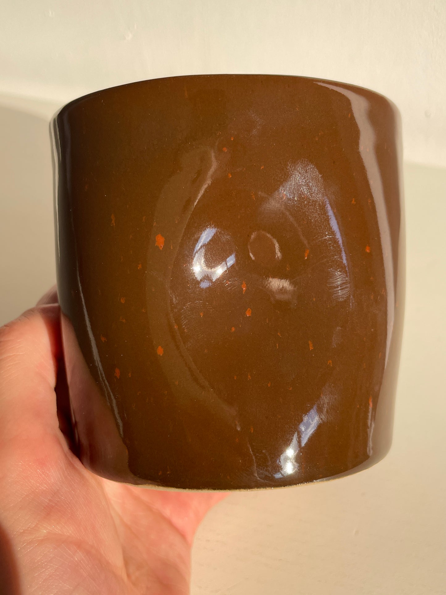 SPECKLED BROWN SNUG MUG