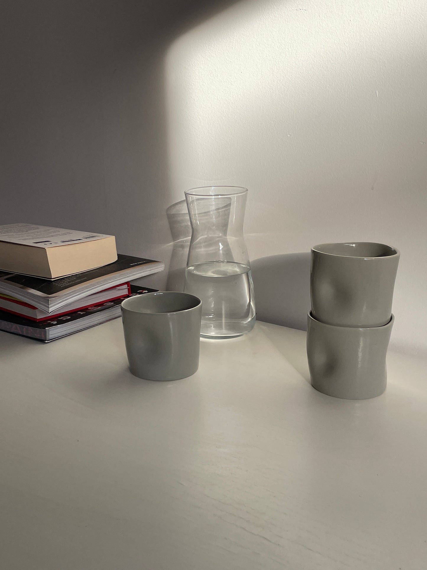 LIGHT GREY SNUG MUG