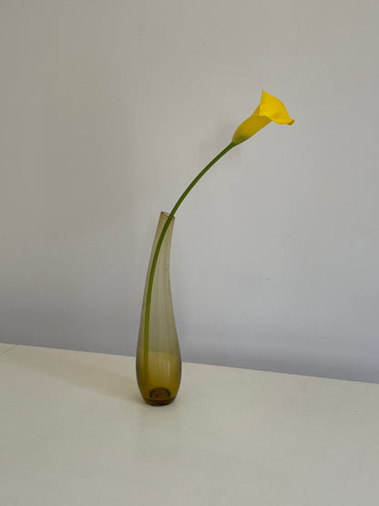 AMBER BUD VASE XL