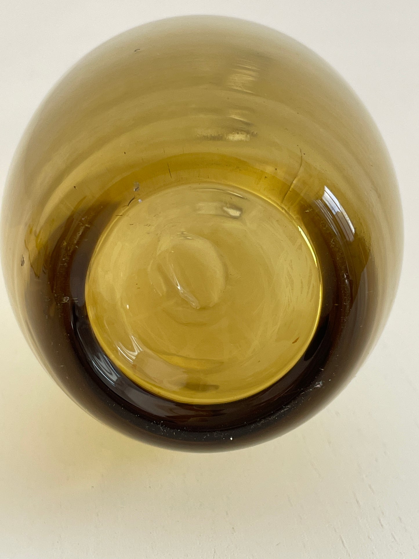 AMBER BUD VASE XL